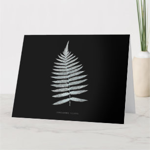 Fern - Gymnogramma Villosa - X-ray effect - 06 Thank You Card