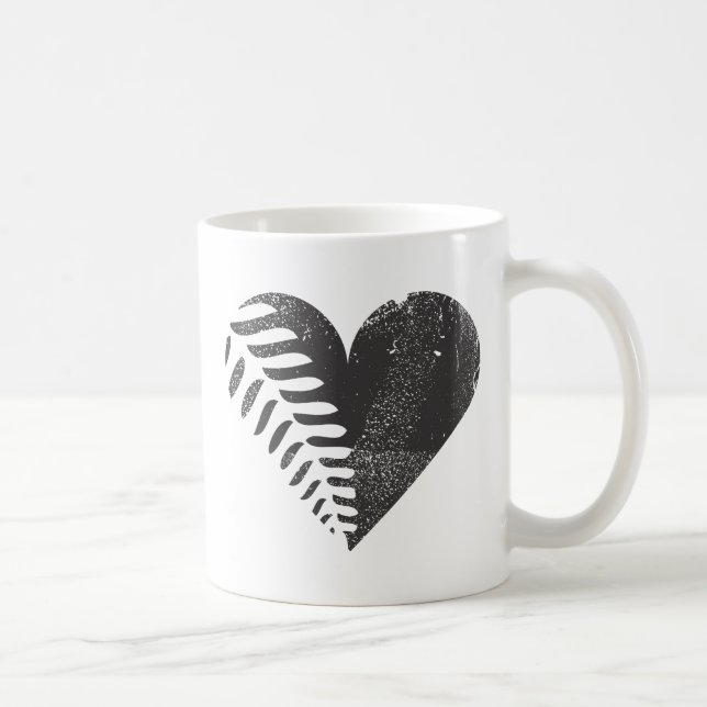 Fern Heart Coffee Mug (Right)