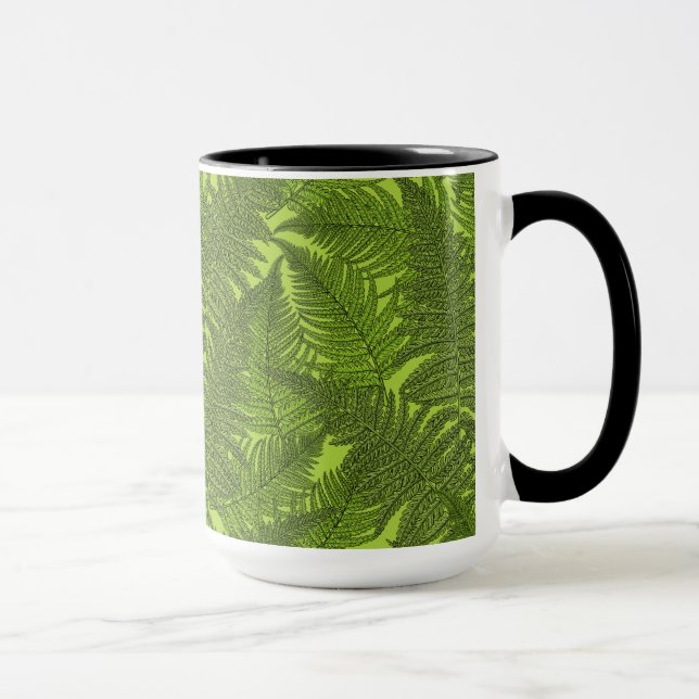 Fern in green mug (Right)