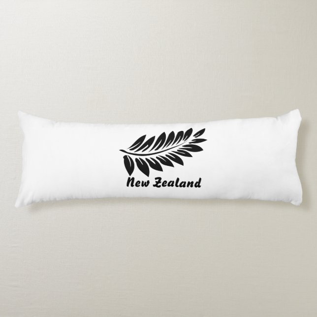 Fern leaf body pillow (Front)