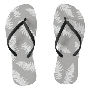 Fern Leaf Botanical Flip Flops