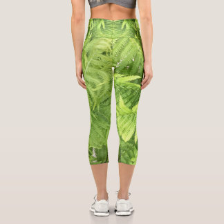 Fern Leaf haut taille Leggings : jardin fitness ho
