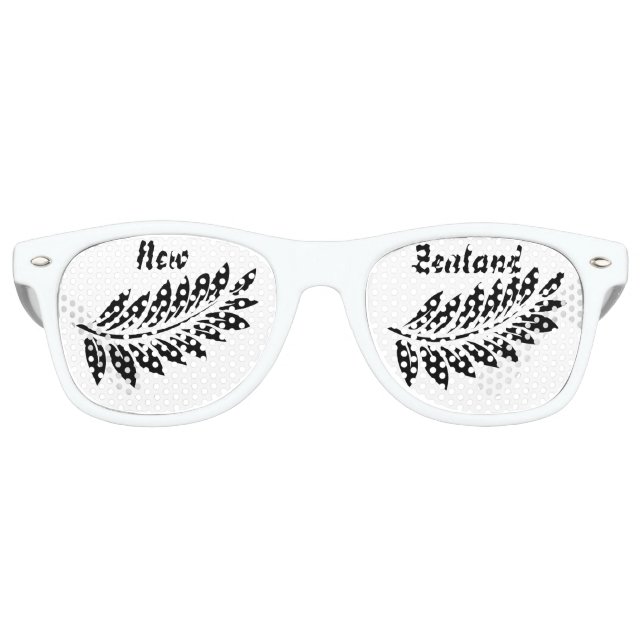 Fern leaf retro sunglasses (Front)