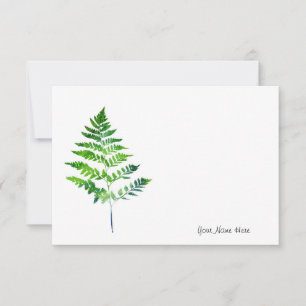 Fern Leaves Card