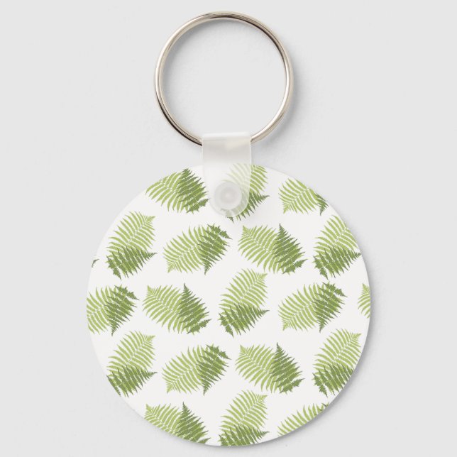 Fern Leaves Keychain (Front)