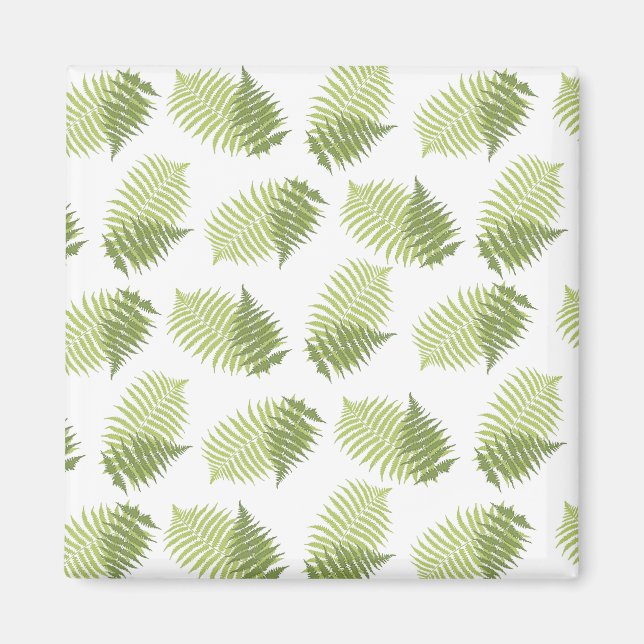 Fern Leaves Magnet (Front)