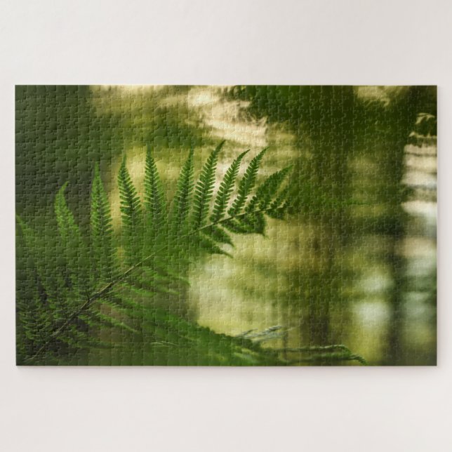 Fern Nature Photo Jigsaw Puzzle (Horizontal)