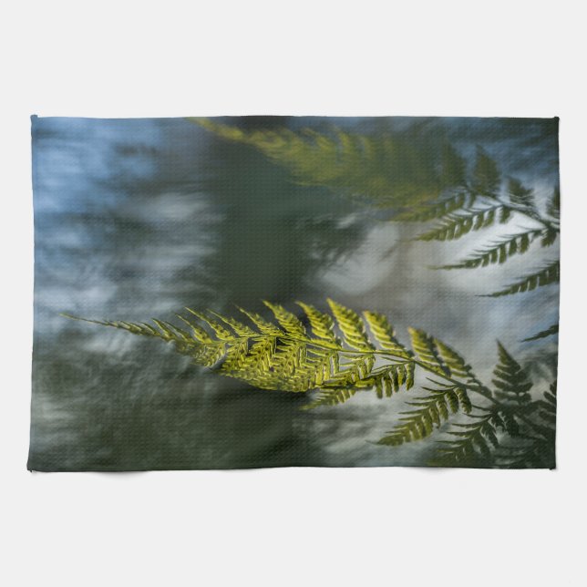 Fern Nature Photo Kitchen Towel (Horizontal)