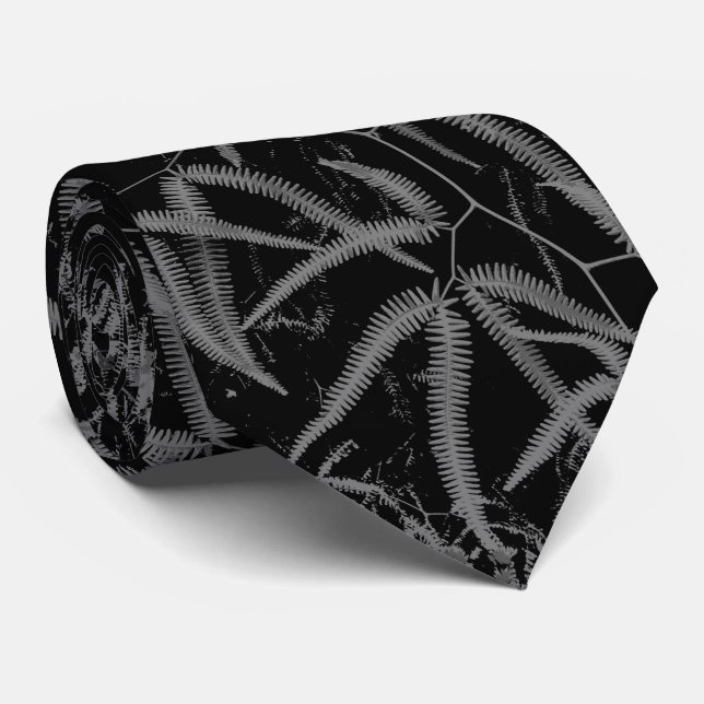 Fern Neck Tie (Rolled)