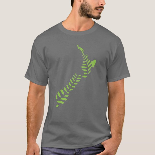 Fern NZ 2 Dark T-shirt (Front)