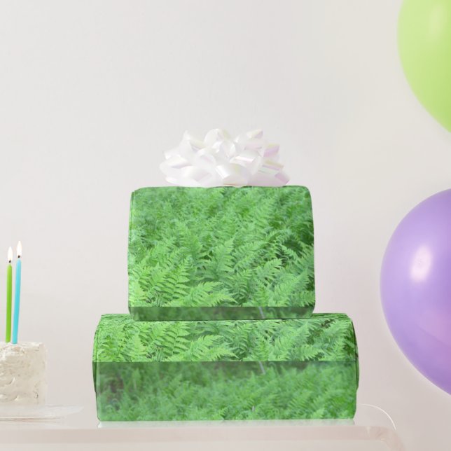 Fern Photo Wrapping Paper (Party Gifts)