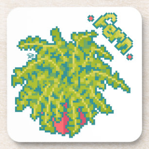 Fern, sail Pixelart, Pixel Art Coaster