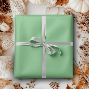 Fern Solid Colour   Classic   Elegant Wrapping Paper