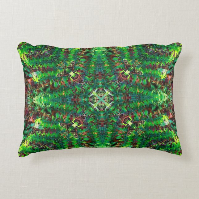 Fern Star Accent Pillow (Front)