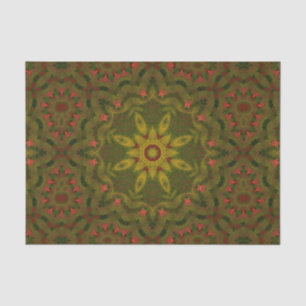 Fern Star Geometric Tissue Paper