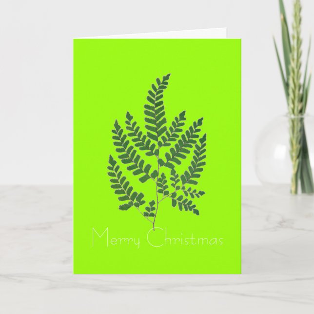 Fern Tree Card (Front)