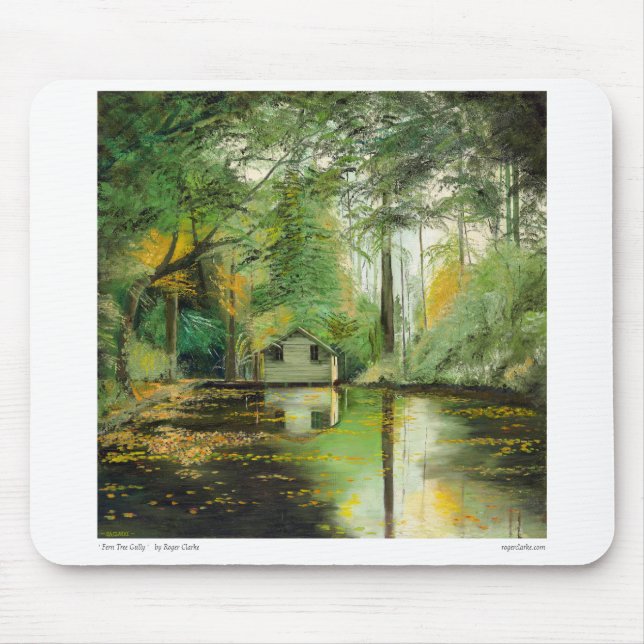 Fern Tree Gully Mouse Pad (Front)