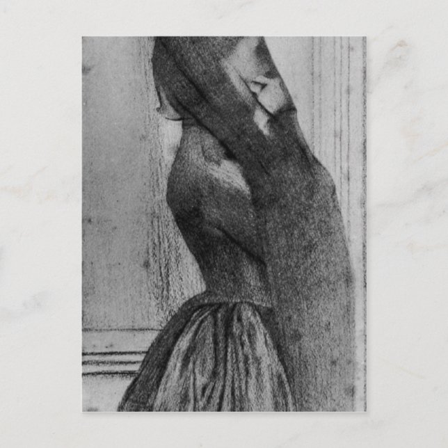 Fernand Khnopff - The veil Postcard (Front)