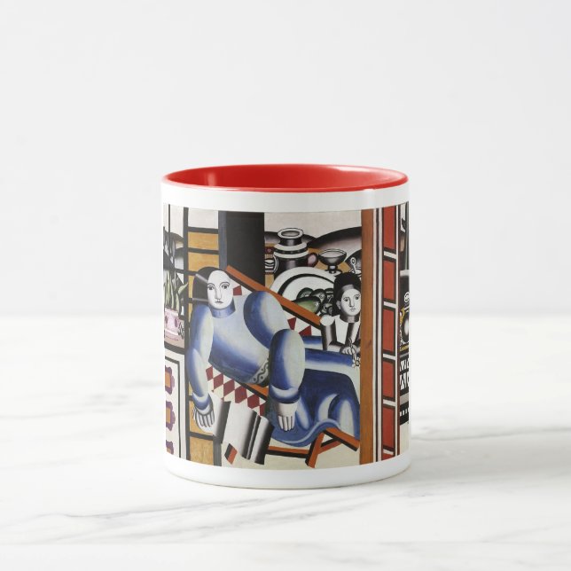 Fernand Léger, 1922, La femme et l'enfant, Modern Mug (Center)