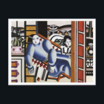 Fernand Léger, 1922, La femme et l'enfant, Modern Postcard<br><div class="desc">Fernand Léger,  1922,  La femme et l'enfant (Mother and Child)
Z927021

This image is in the public domain in the United States because it was first published outside the United States prior to January 1,  1926.</div>
