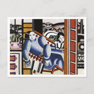 Fernand Léger, 1922, La femme et l'enfant, Modern Postcard