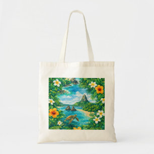 Fernando de Noronha Tropical Beach Tote Bag