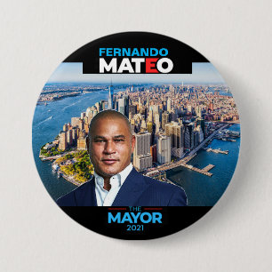 Fernando Mateo 2021 3 Inch Round Button