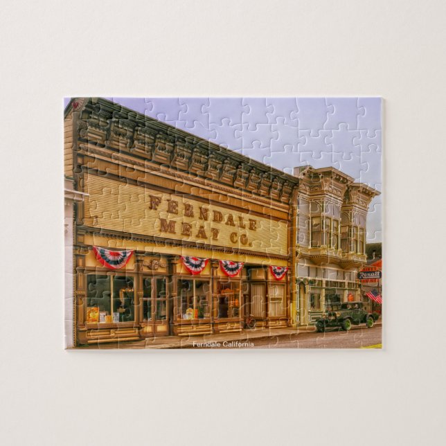 Ferndale California Jigsaw Puzzle (Horizontal)