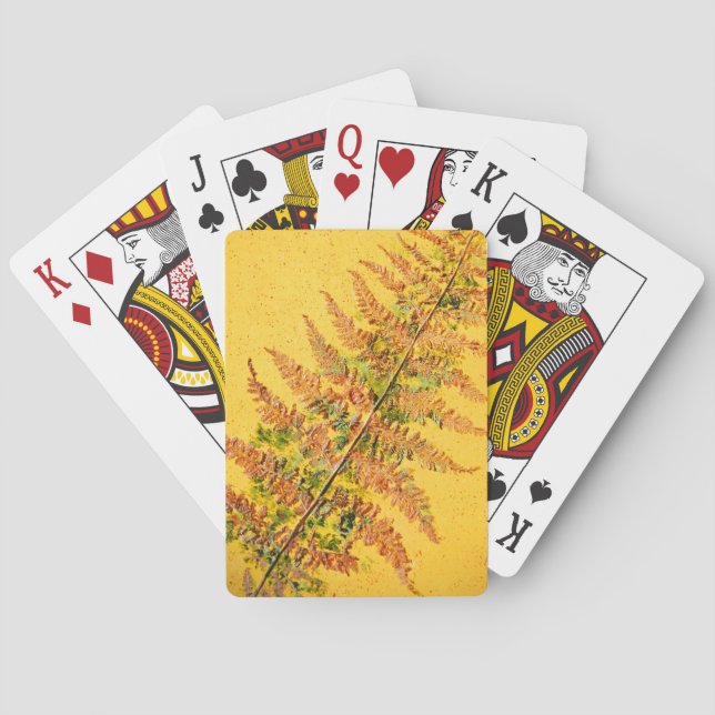 Ferndockle the Forest Fern Classic Playing Cards (Back)