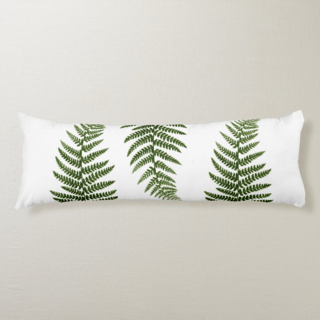 Ferns Body Pillow (Front)
