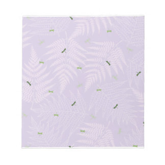 Ferns & Dragonflies Notepad