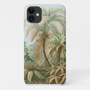 Ferns, Filicinae Laubfarne by Ernst Haeckel iPhone 11 Case