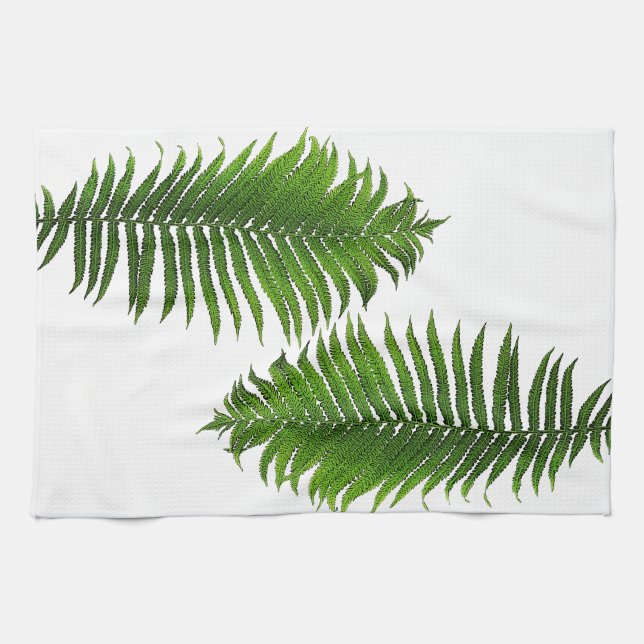 Ferns Kitchen Towel (Horizontal)