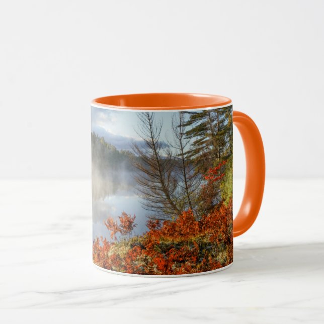 Ferns on Shoreline | Paradise, Michigan Mug (Front Right)
