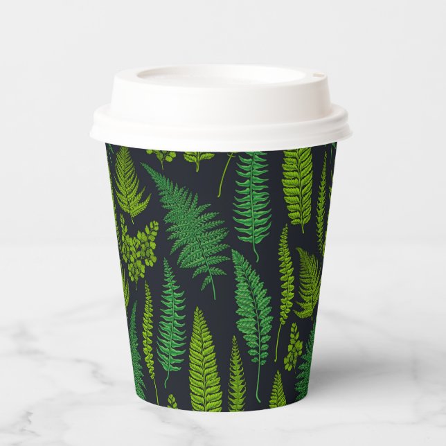Ferns Paper Cups (Front)