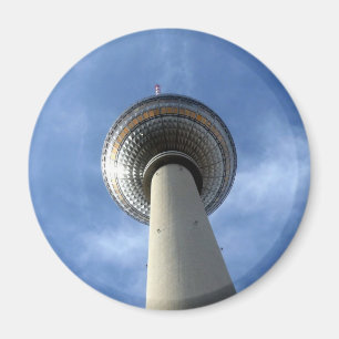 fernsehturm round magnet