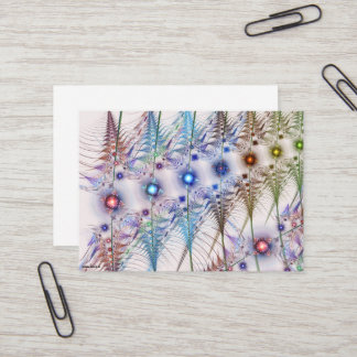 Ferns'N Flowers Abstract Business Card