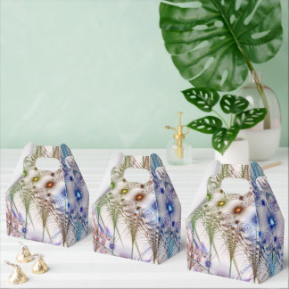 Ferns'N Flowers Abstract Favor Box