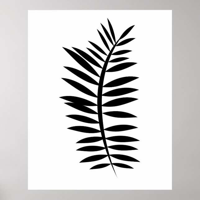 Ferntree leaf poster (Front)