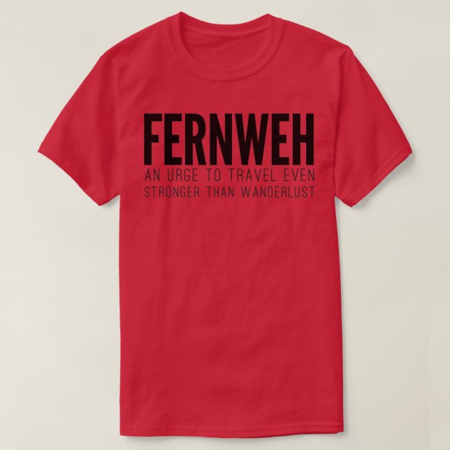 Fernweh T-Shirt (Design Front)