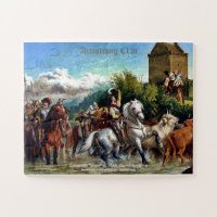 Ferocious Armstrong Scottish Border Clan Castle
