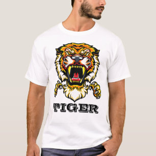 Ferocious Roaring Tiger T-Shirt