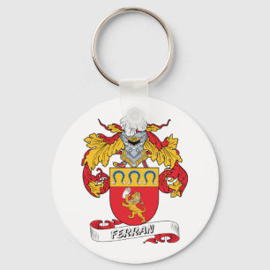 Ferran Family Crest Keychain