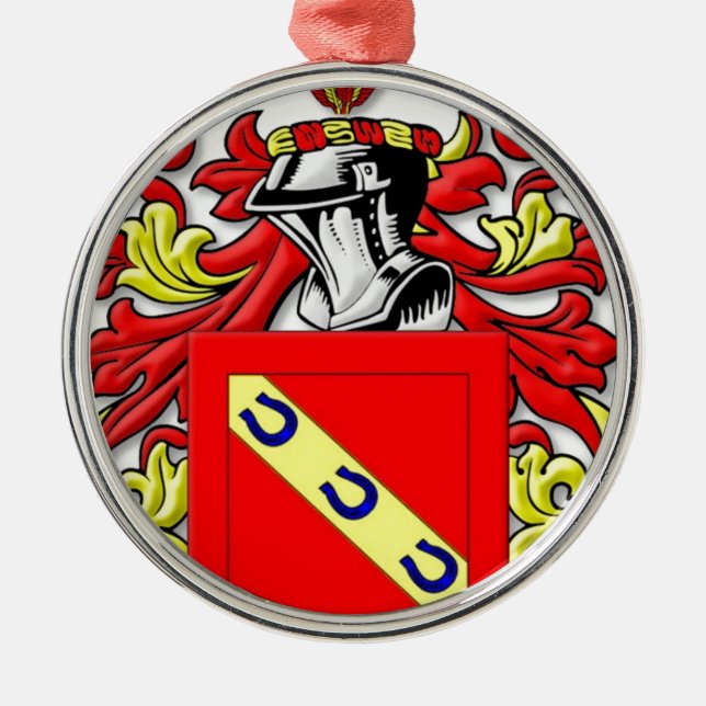 Ferrara Coat of Arms Metal Ornament (Front)