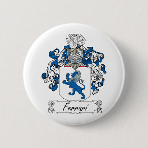 Ferrari Family Crest 2 Inch Round Button