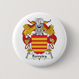 Ferreira Family Crest 2 Inch Round Button