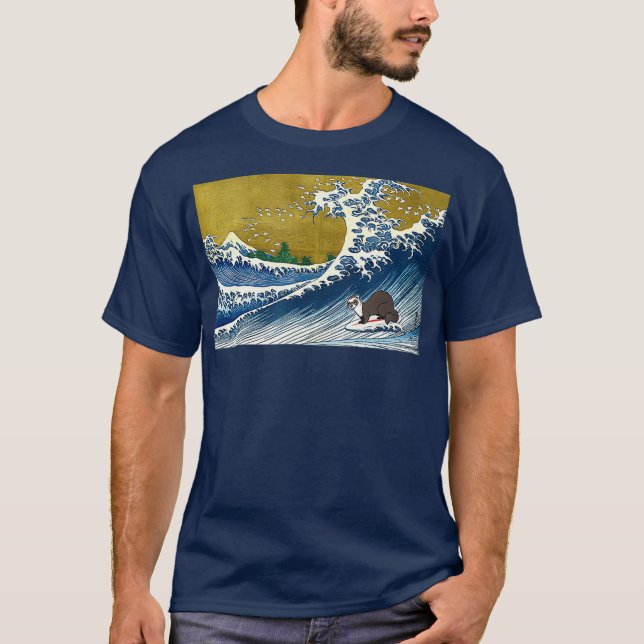 Ferret  (19) T-Shirt (Front)