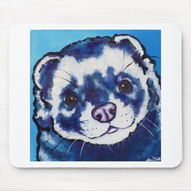 Ferret 1 mouse pad (Front)