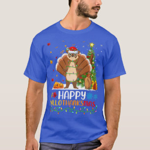 Ferret Animal Lover Funny Happy Ferret HelloThanks T-Shirt
