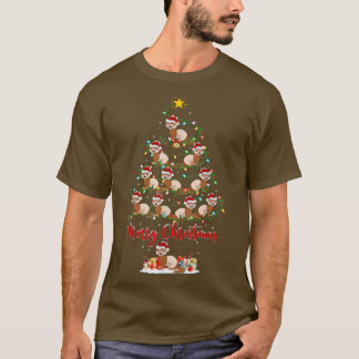 Ferret Animal Lover Matching Santa Ferret Christma T-Shirt